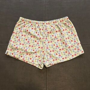 Snowflake Patterned Women's Shorts